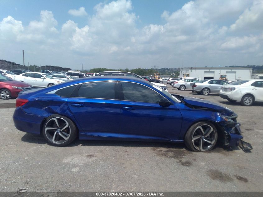 2021 HONDA ACCORD SEDAN SPORT - 1HGCV1F31MA098298