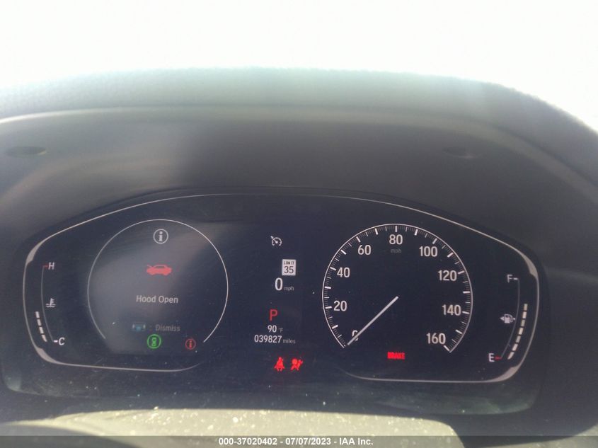 2021 HONDA ACCORD SEDAN SPORT - 1HGCV1F31MA098298