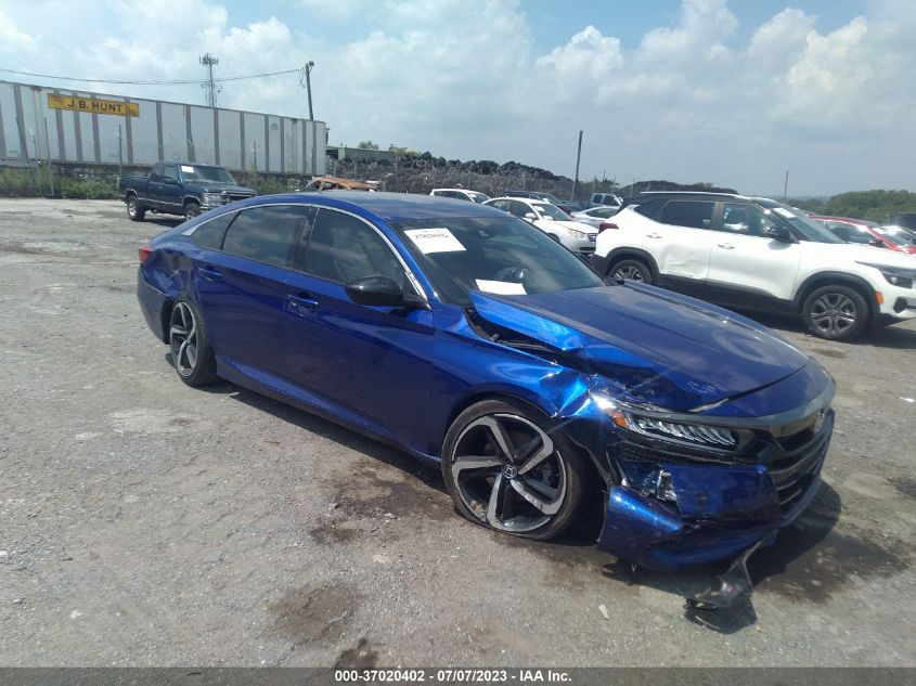2021 HONDA ACCORD SEDAN SPORT - 1HGCV1F31MA098298