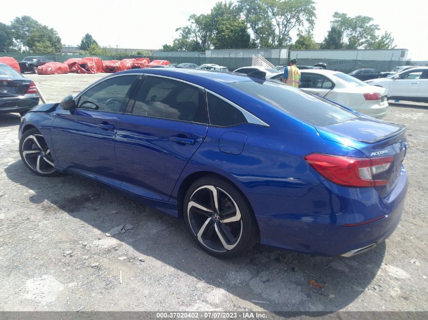 2021 HONDA ACCORD SEDAN SPORT - 1HGCV1F31MA098298