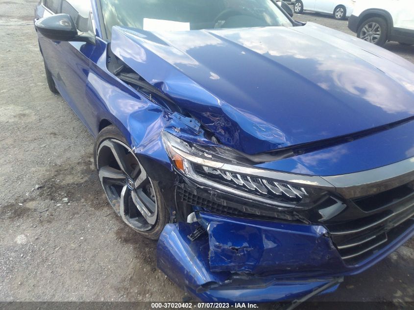 2021 HONDA ACCORD SEDAN SPORT - 1HGCV1F31MA098298