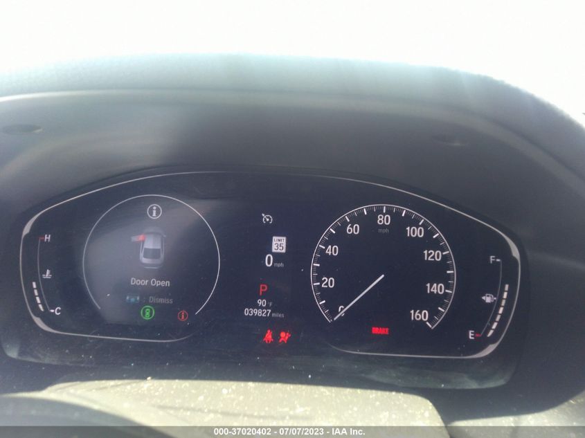 2021 HONDA ACCORD SEDAN SPORT - 1HGCV1F31MA098298