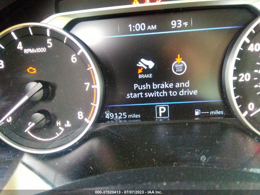 2019 NISSAN ALTIMA 2.5 SR - 1N4BL4CV7KC166280