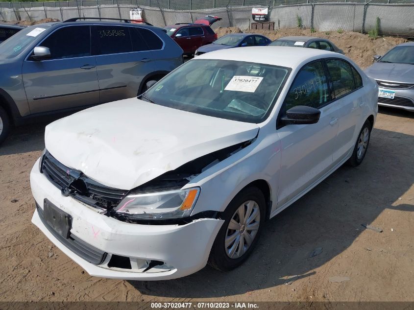 2014 VOLKSWAGEN JETTA SEDAN S - 3VW2K7AJ7EM384606