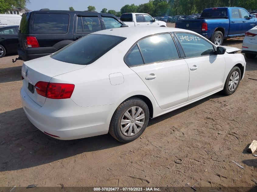 2014 VOLKSWAGEN JETTA SEDAN S - 3VW2K7AJ7EM384606