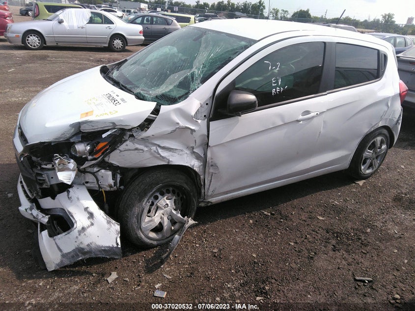 VIN KL8CB6SA7MC714740 2021 CHEVROLET SPARK LS