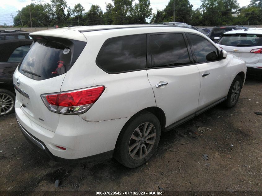 2014 NISSAN PATHFINDER S - 5N1AR2MM1EC696257