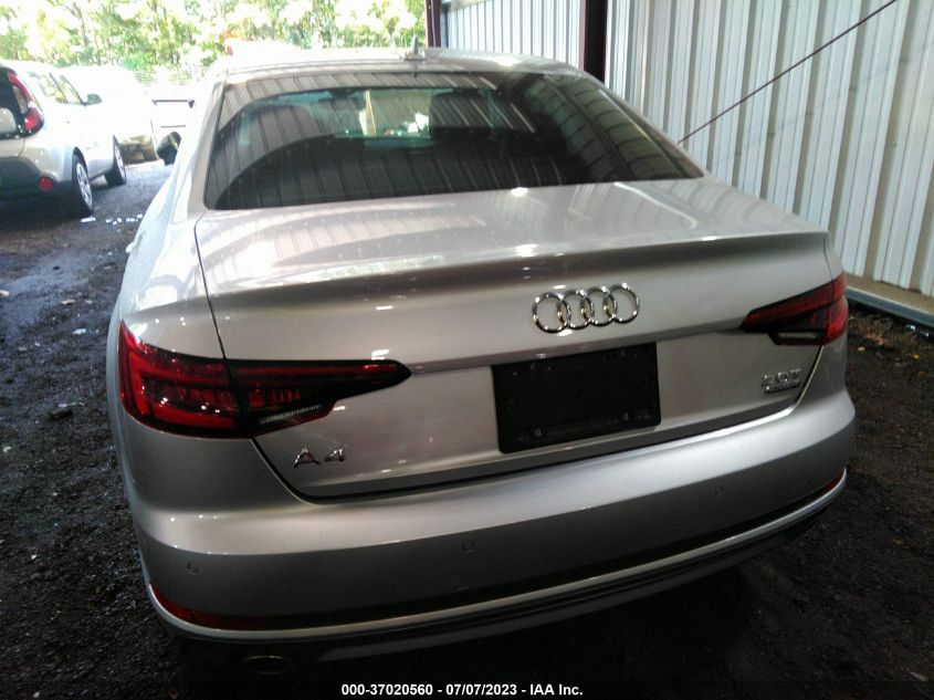 2018 AUDI A4 PREMIUM PLUS - WAUENAF48JA174270