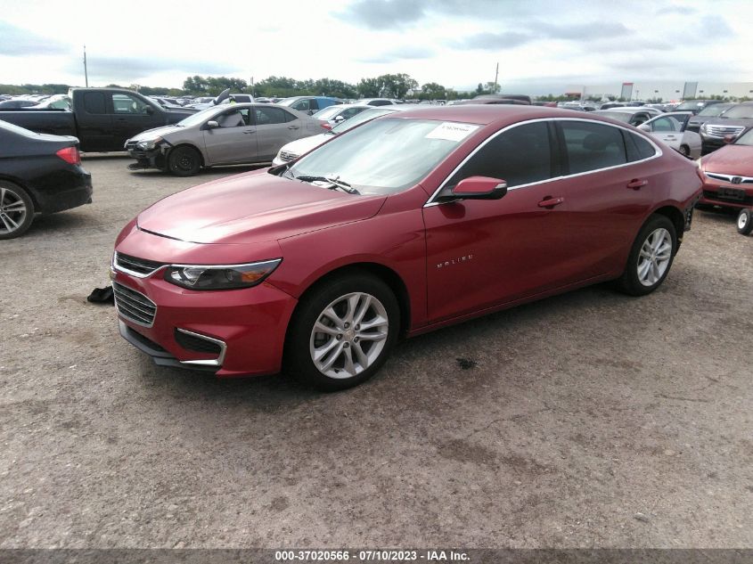 2016 CHEVROLET MALIBU LT - 1G1ZE5ST8GF226655