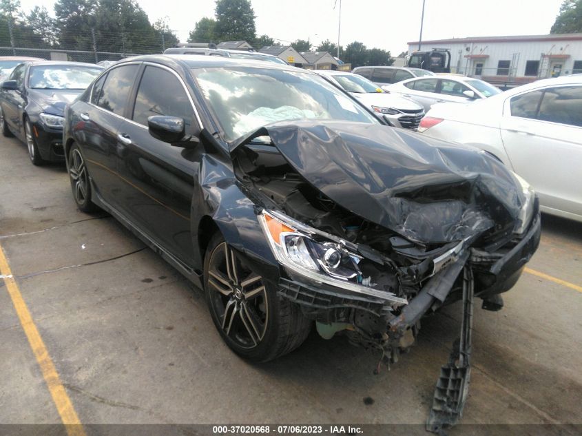2017 HONDA ACCORD SEDAN SPORT SE - 1HGCR2F18HA017621