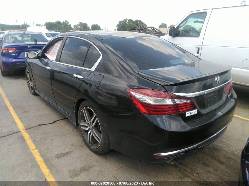 2017 HONDA ACCORD SEDAN SPORT SE - 1HGCR2F18HA017621