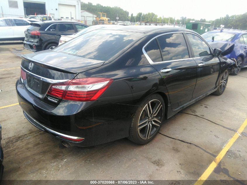 2017 HONDA ACCORD SEDAN SPORT SE - 1HGCR2F18HA017621