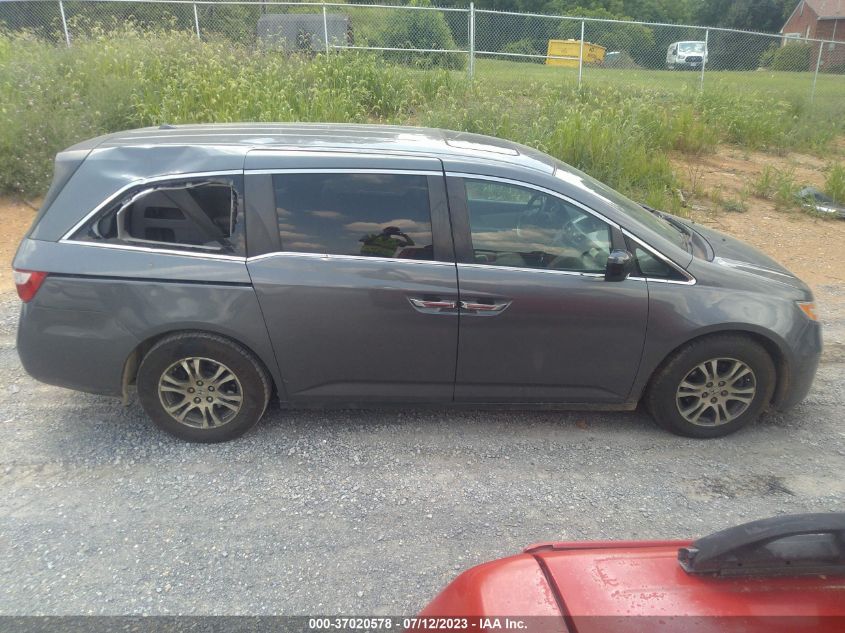 2013 HONDA ODYSSEY EX-L - 5FNRL5H65DB001401