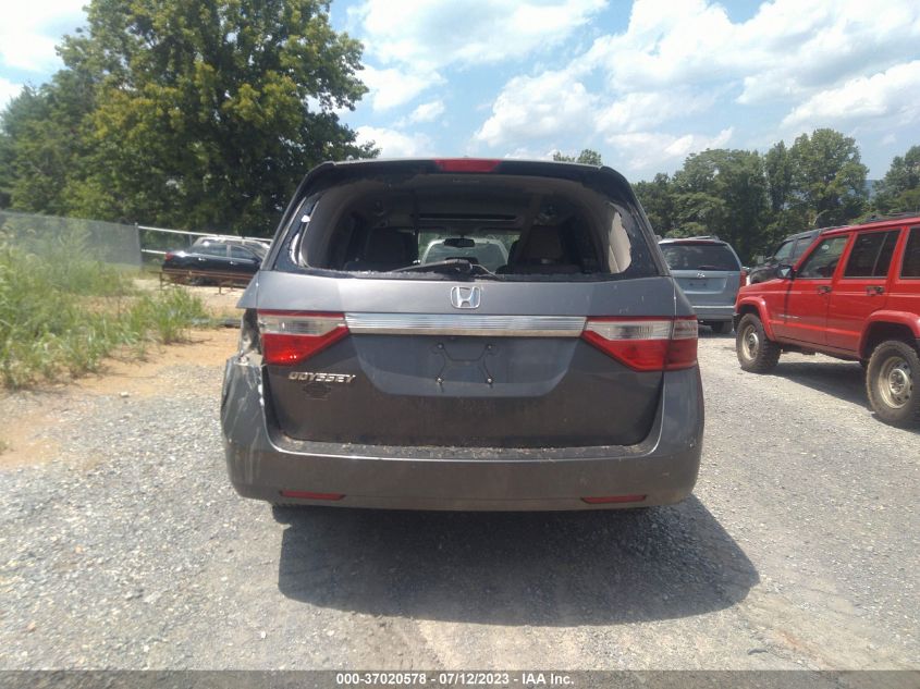 2013 HONDA ODYSSEY EX-L - 5FNRL5H65DB001401