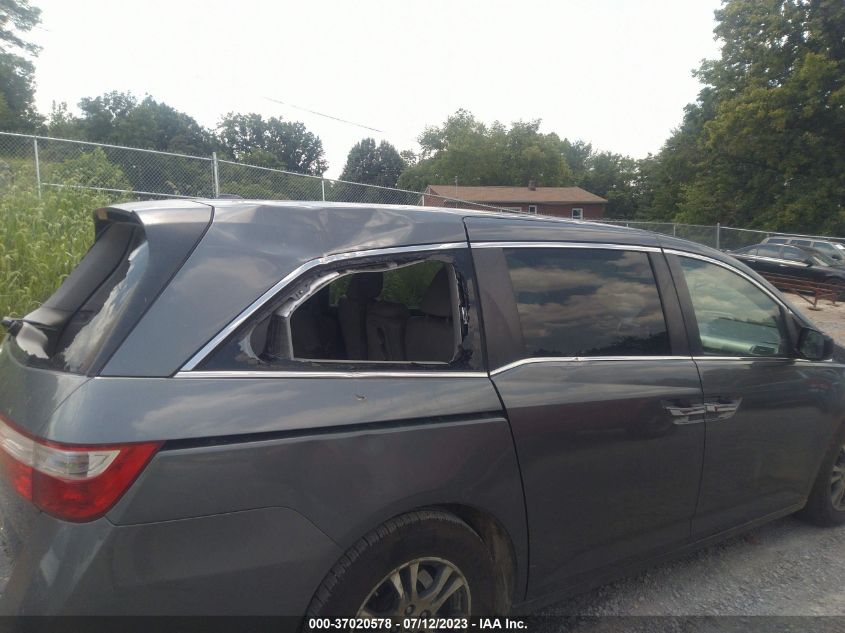 2013 HONDA ODYSSEY EX-L - 5FNRL5H65DB001401