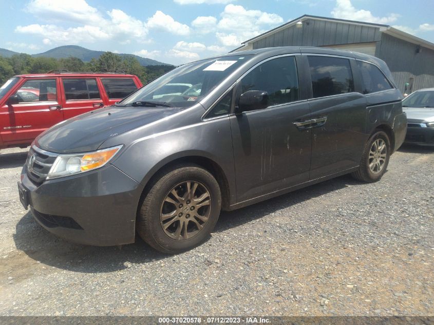 2013 HONDA ODYSSEY EX-L - 5FNRL5H65DB001401