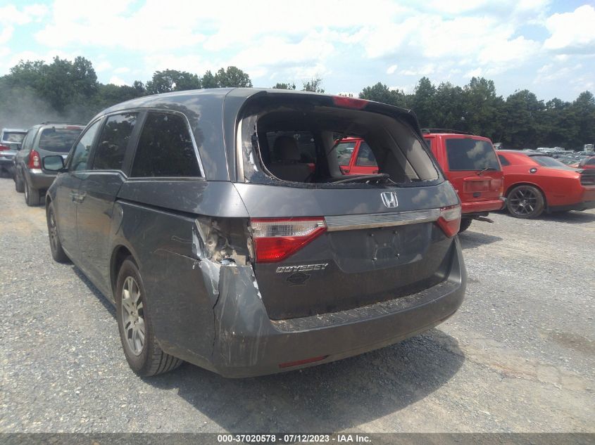 2013 HONDA ODYSSEY EX-L - 5FNRL5H65DB001401