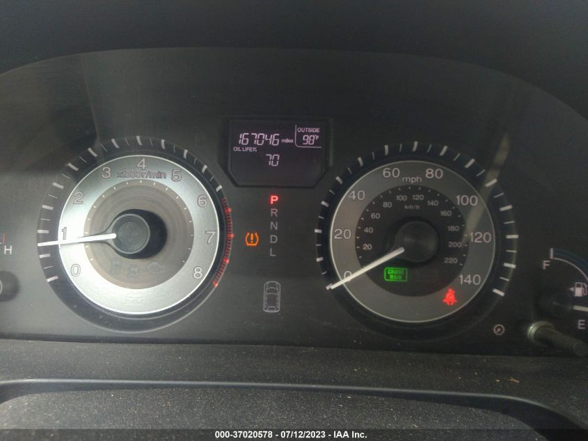 2013 HONDA ODYSSEY EX-L - 5FNRL5H65DB001401