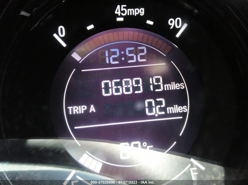2016 HONDA HR-V EX - 3CZRU6H50GM728286