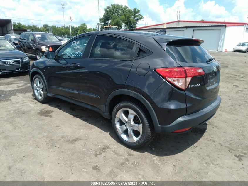 2016 HONDA HR-V EX - 3CZRU6H50GM728286