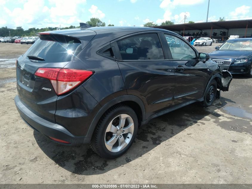 2016 HONDA HR-V EX - 3CZRU6H50GM728286