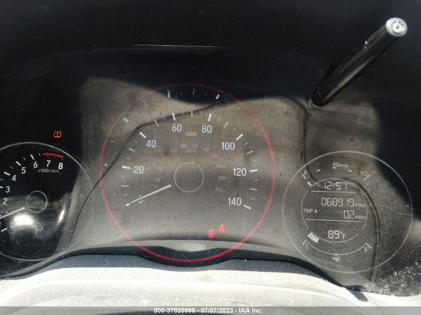 2016 HONDA HR-V EX - 3CZRU6H50GM728286