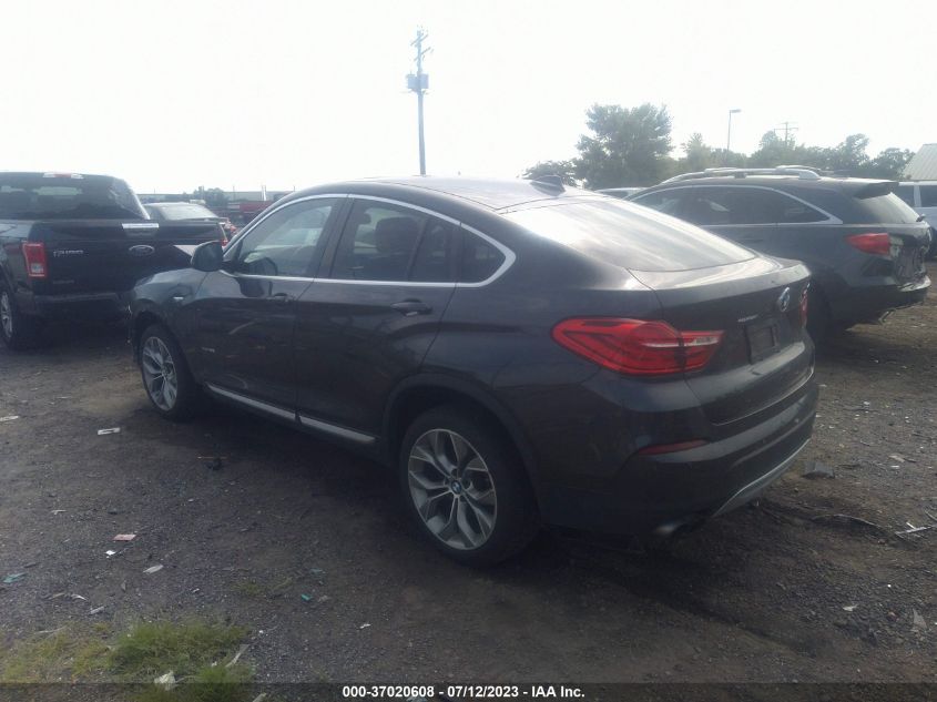 2017 BMW X4 XDRIVE28I - 5UXXW3C39H0T78980