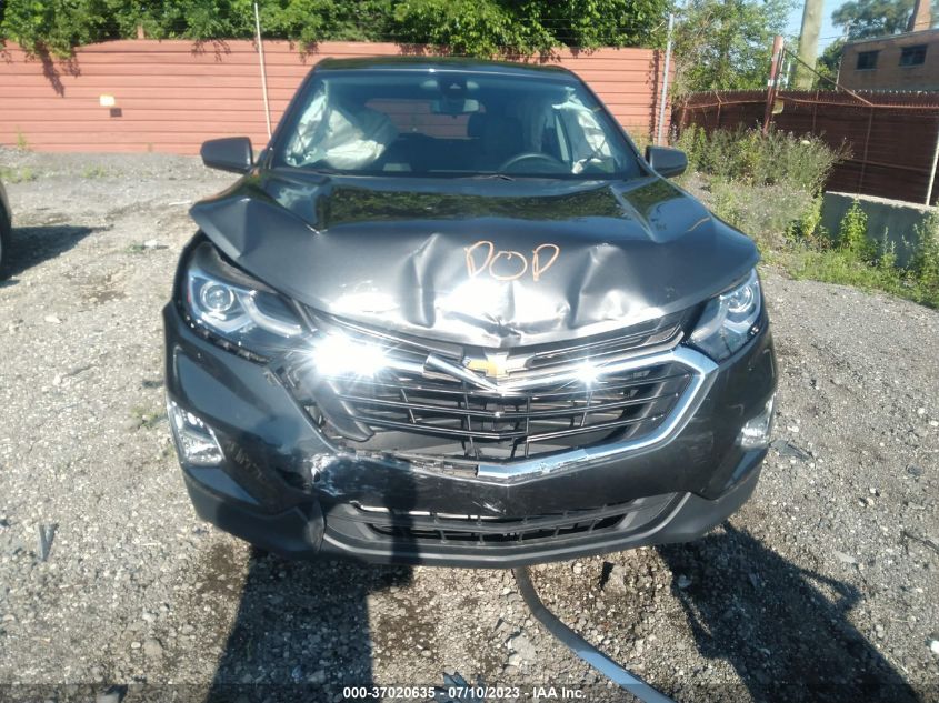 2021 CHEVROLET EQUINOX LT - 3GNAXKEV8ML303401
