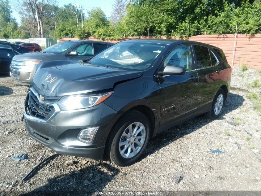 2021 CHEVROLET EQUINOX LT - 3GNAXKEV8ML303401