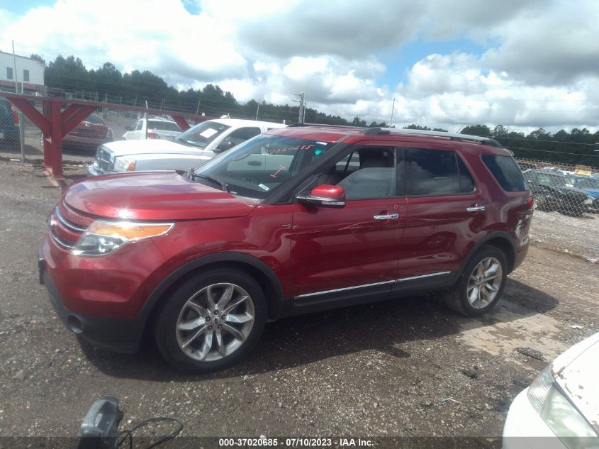 2013 FORD EXPLORER LIMITED - 1FM5K7F80DGB31671