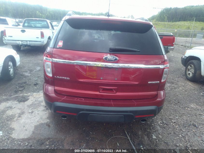 2013 FORD EXPLORER LIMITED - 1FM5K7F80DGB31671