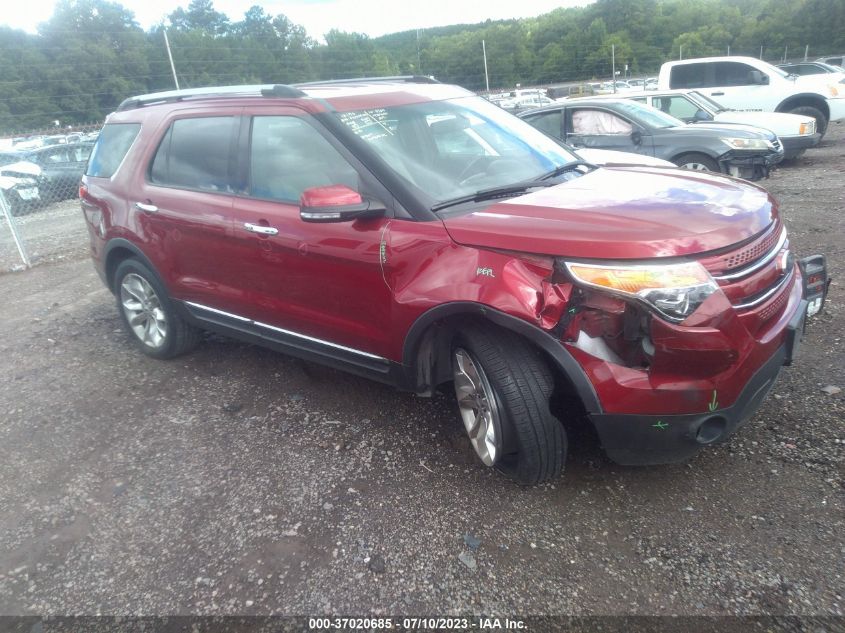 2013 FORD EXPLORER LIMITED - 1FM5K7F80DGB31671