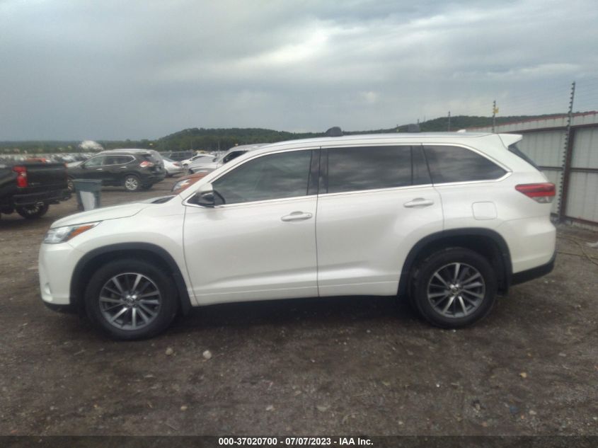 2018 TOYOTA HIGHLANDER SE/XLE - 5TDKZRFH8JS533454