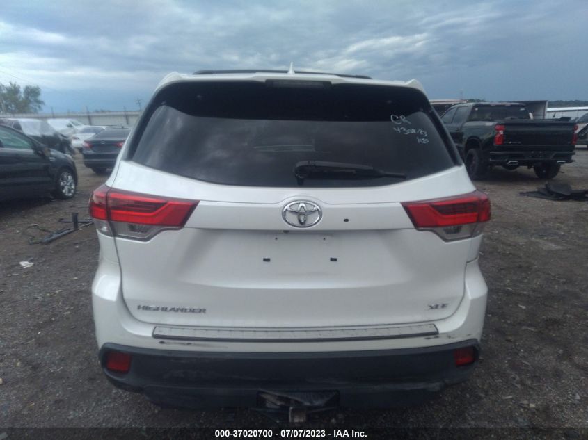 2018 TOYOTA HIGHLANDER SE/XLE - 5TDKZRFH8JS533454