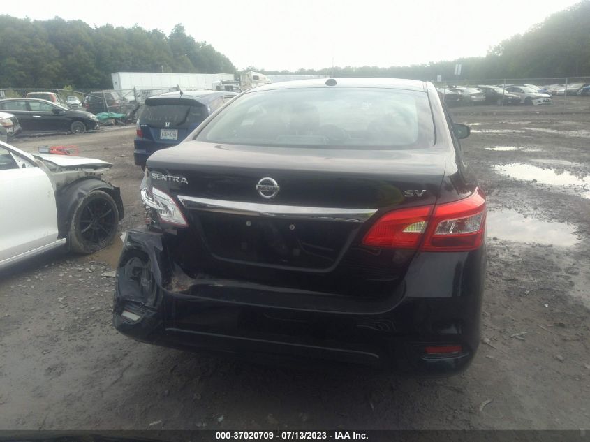 2019 NISSAN SENTRA SV - 3N1AB7AP6KY254049