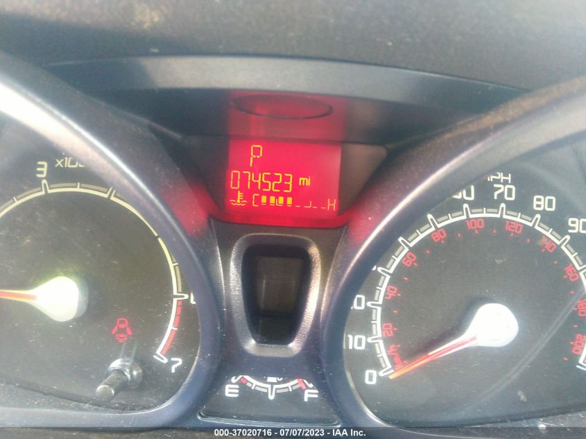 2013 FORD FIESTA S - 3FADP4AJXDM103463