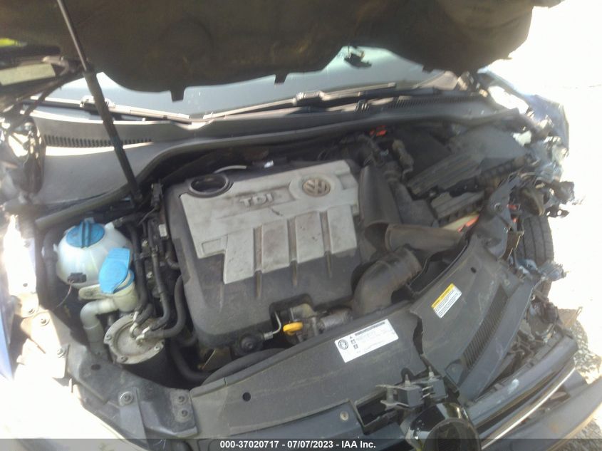 2014 VOLKSWAGEN JETTA SPORTWAGEN TDI W/SUNROOF & NAV - 3VWPL7AJ4EM627016