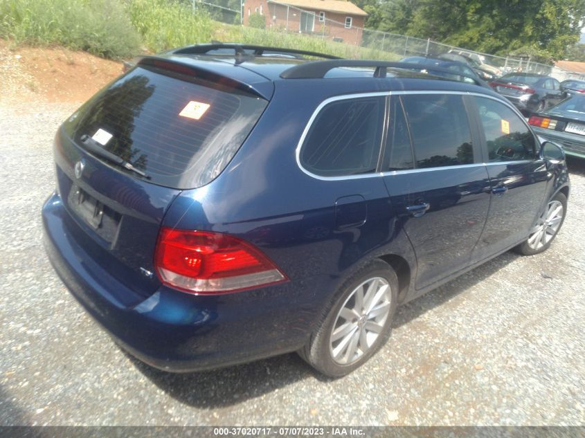 2014 VOLKSWAGEN JETTA SPORTWAGEN TDI W/SUNROOF & NAV - 3VWPL7AJ4EM627016