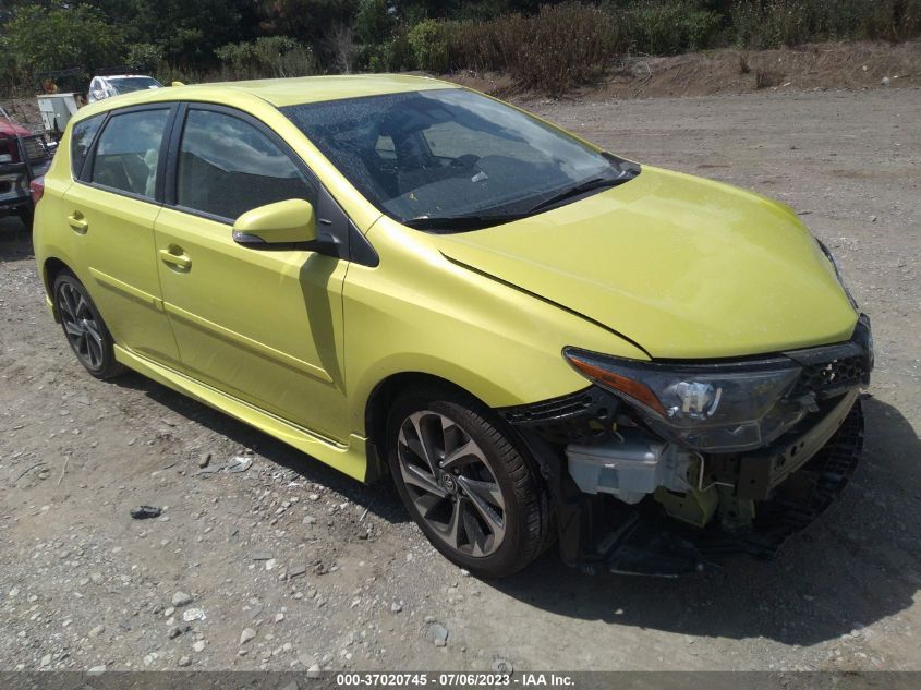 2017 TOYOTA COROLLA IM - JTNKARJE0HJ526182