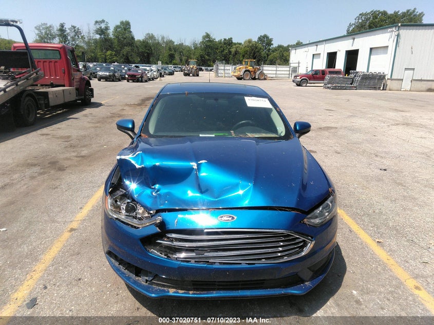 VIN 3FA6P0HD0JR284654 2018 FORD FUSION SE