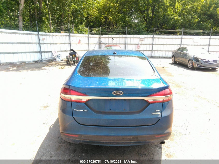 VIN 3FA6P0HD0JR284654 2018 FORD FUSION SE