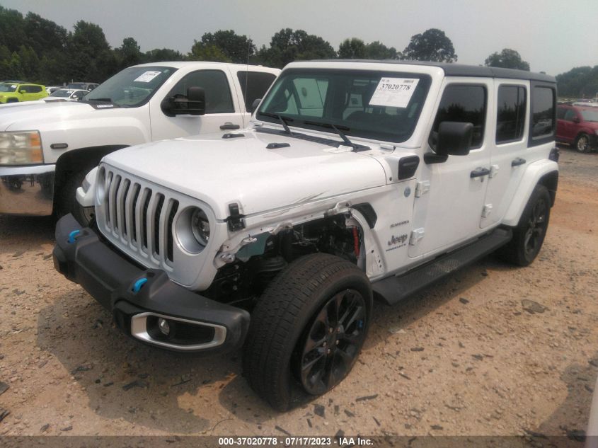 2023 JEEP WRANGLER 4XE SAHARA 1C4JJXP68PW525156
