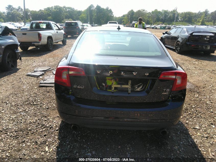 2013 VOLVO S60 T5 - YV1612FHXD2174940