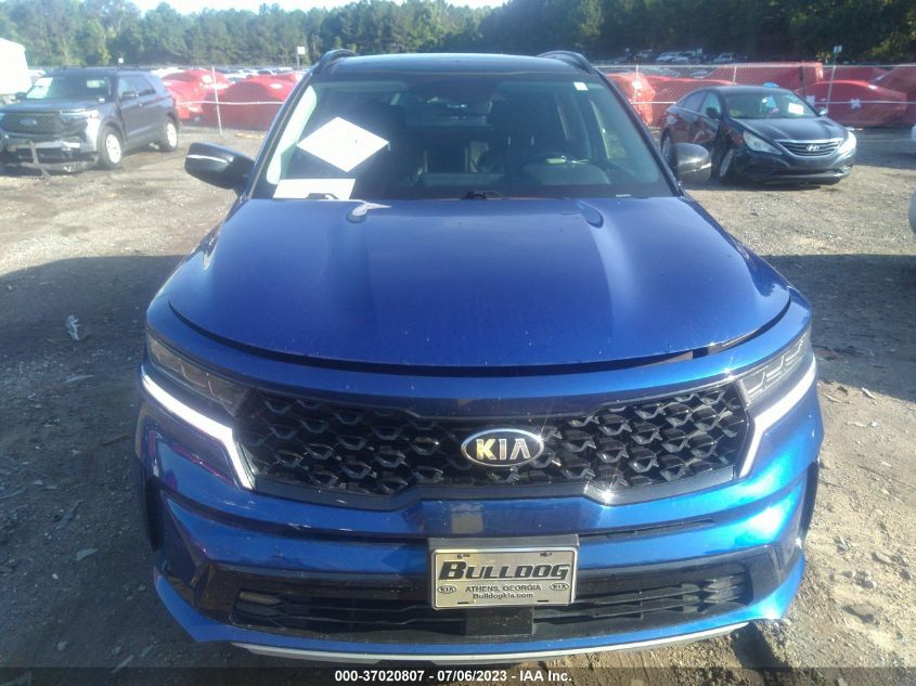 VIN 5XYRKDLF7MG027110 2021 KIA SORENTO no.12