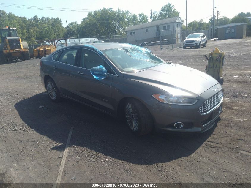 2014 FORD FUSION TITANIUM HYBRID - 3FA6P0RU3ER327467