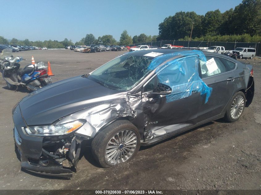 2014 FORD FUSION TITANIUM HYBRID - 3FA6P0RU3ER327467