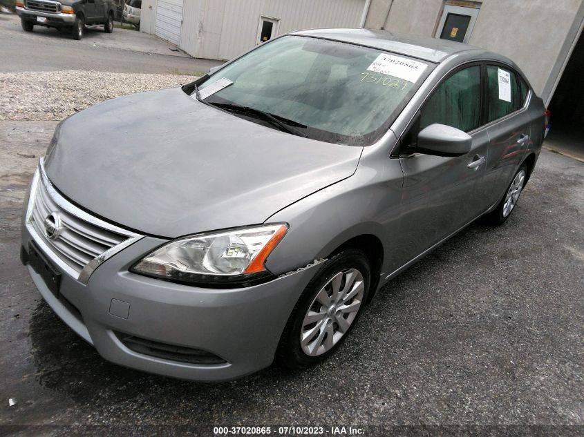 2013 NISSAN SENTRA SV - 3N1AB7AP8DL731029