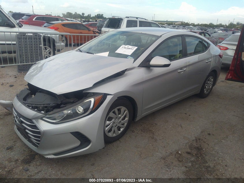 VIN 5NPD74LF0HH151391 2017 HYUNDAI ELANTRA SE