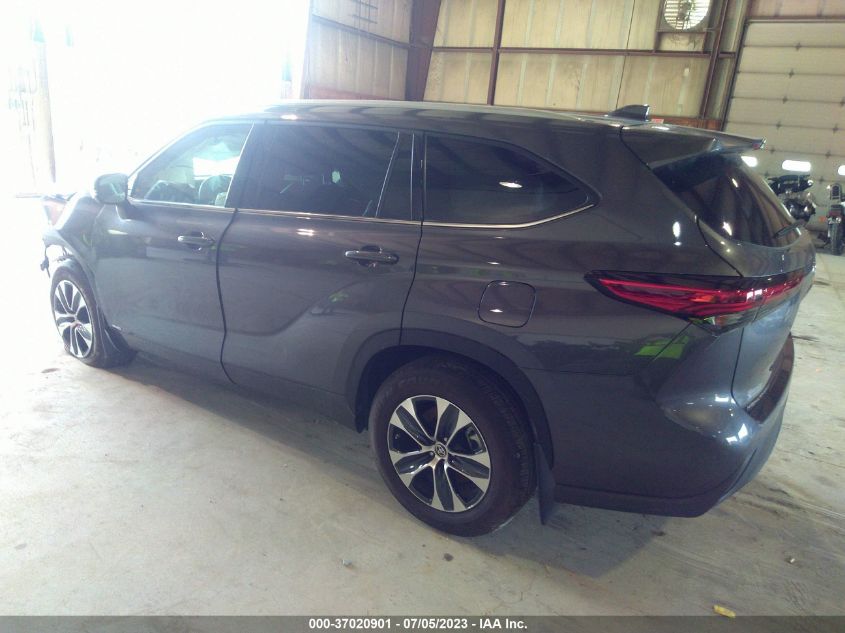 2022 TOYOTA HIGHLANDER HYBRID - 5TDGBRCH9NS549778