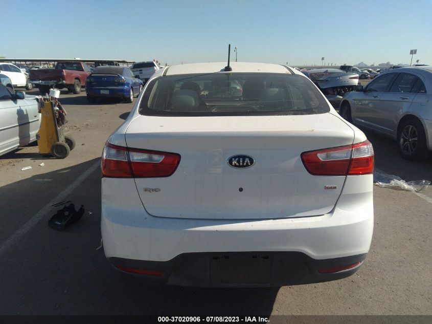 2013 KIA RIO LX - KNADM4A39D6252626
